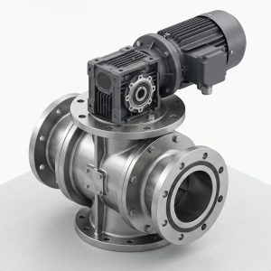 Heavy-Duty Rotary Valve, Doebritz Airlock Feeder, Cast Iron / ATEX Certified / Minimal Air Leakage