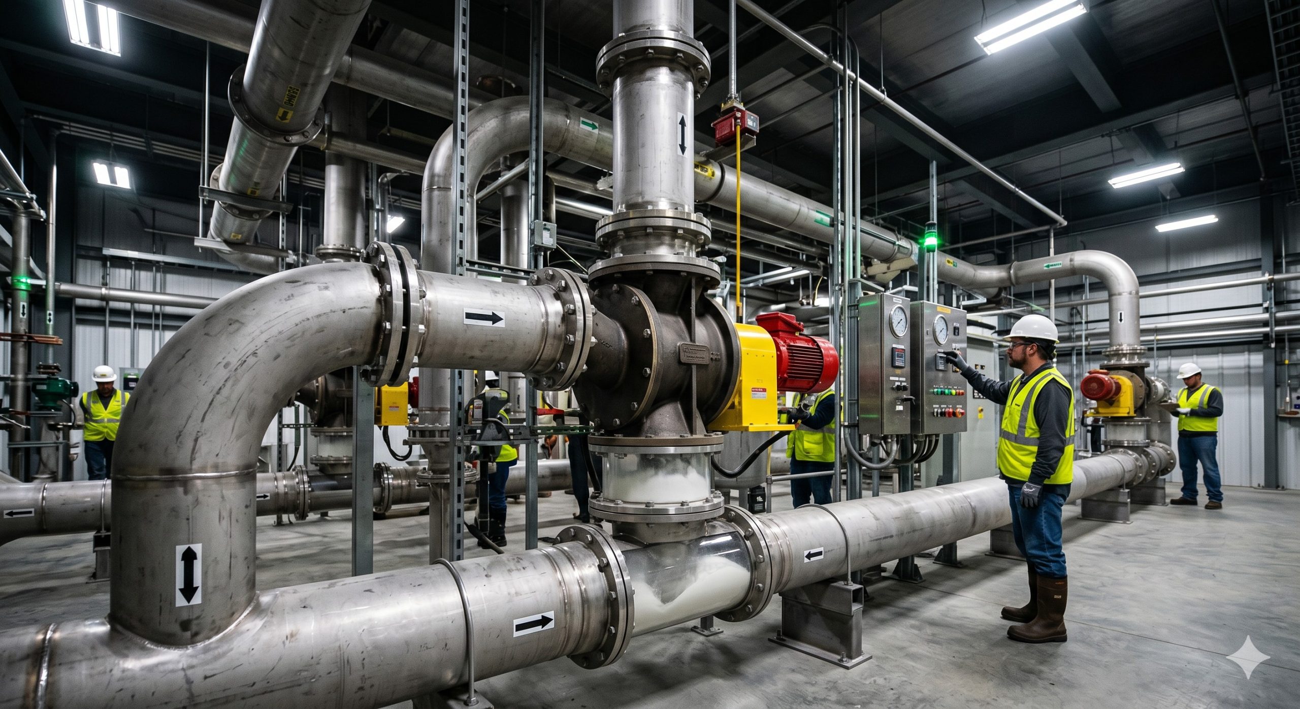 Doebritz Rotary Valve, Drop-Through Airlock Valve, Cast Iron / ATEX Certified for Pneumatic Conveying scenario 1