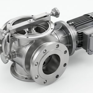Sanitary Rotary Valve, Doebritz Airlock, Stainless Steel 316L / FDA Compliant & ATEX Certified