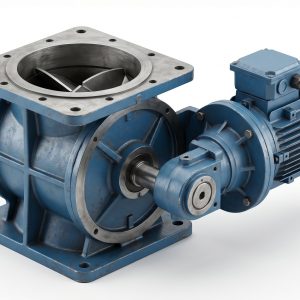 Drop-Through Rotary Valve, Doebritz Heavy-Duty Airlock, Cast Iron / ATEX Certified / Low Leakage