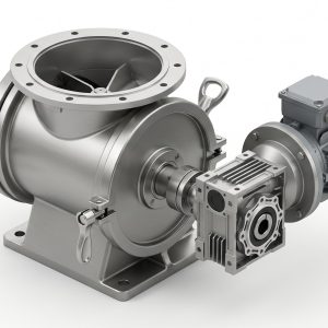 Doebritz Food Grade Quick-Release Rotary Airlock, Stainless Steel 316L / <20 ppm Leakage, ATEX Certified