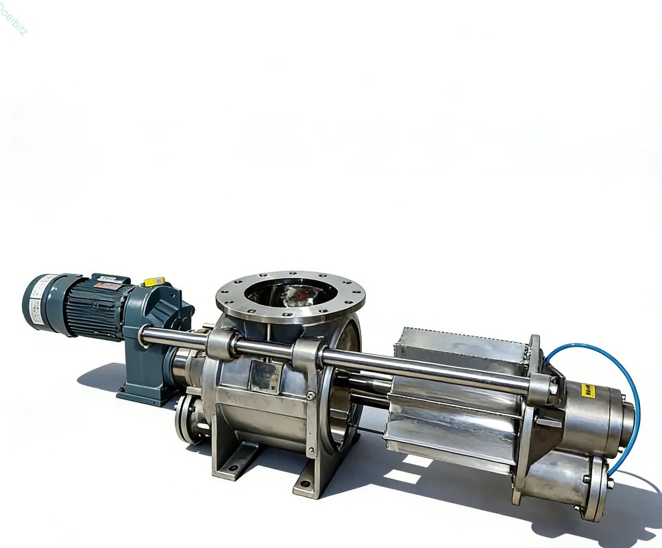 Blow-Through Rotary Valve, Doebritz Airlock, High-Pressure Conveying / ATEX Certified - Image 4