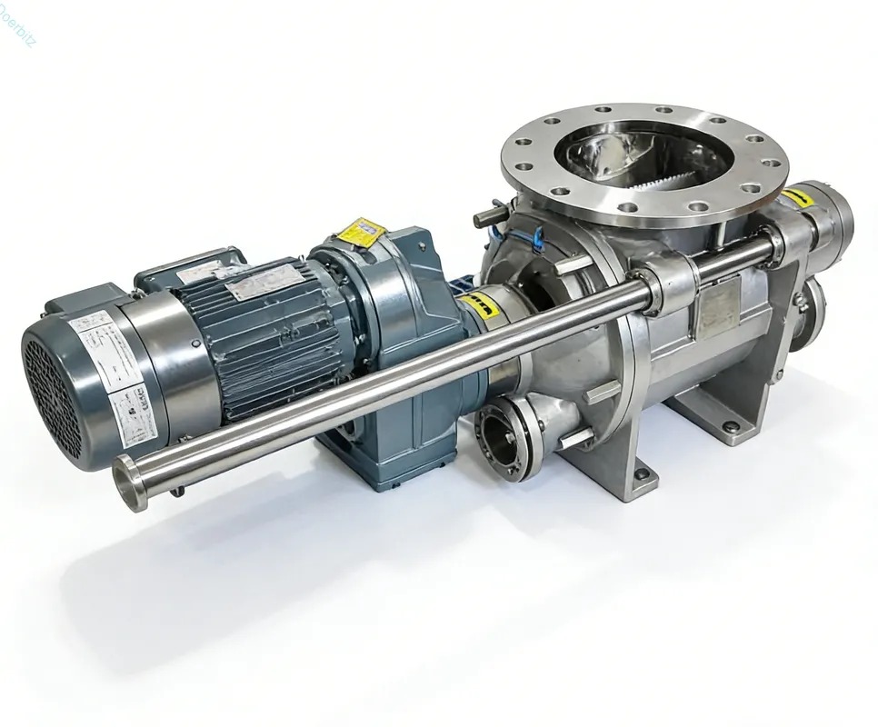 Blow-Through Rotary Valve, Doebritz Airlock, High-Pressure Conveying / ATEX Certified - Image 3
