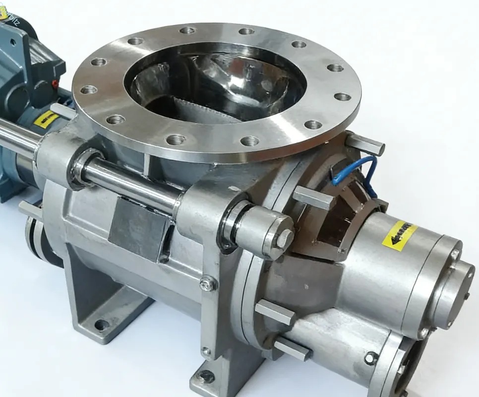 Blow-Through Rotary Valve, Doebritz Airlock, High-Pressure Conveying / ATEX Certified - Image 2