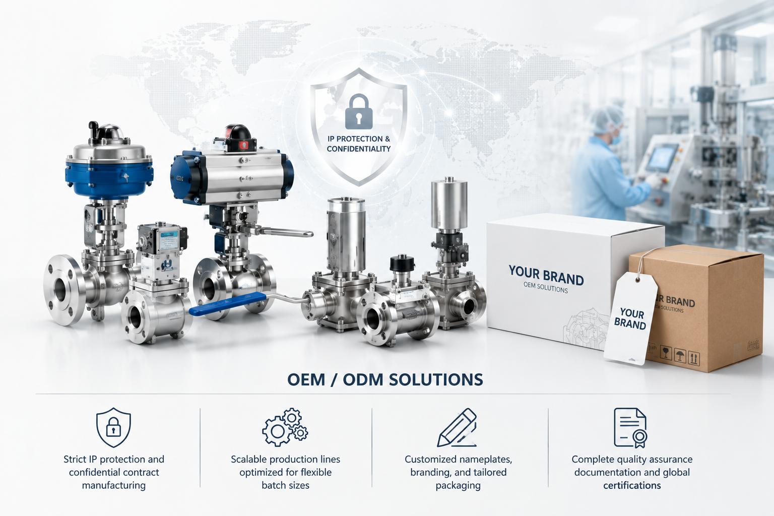 Industrial OEM Valve Manufacturing Solutions