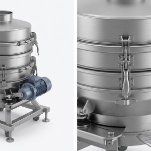 Compact Vibrating Sieve, Doebritz Industrial Sieving Machine, 25 t/h / ATEX Certified