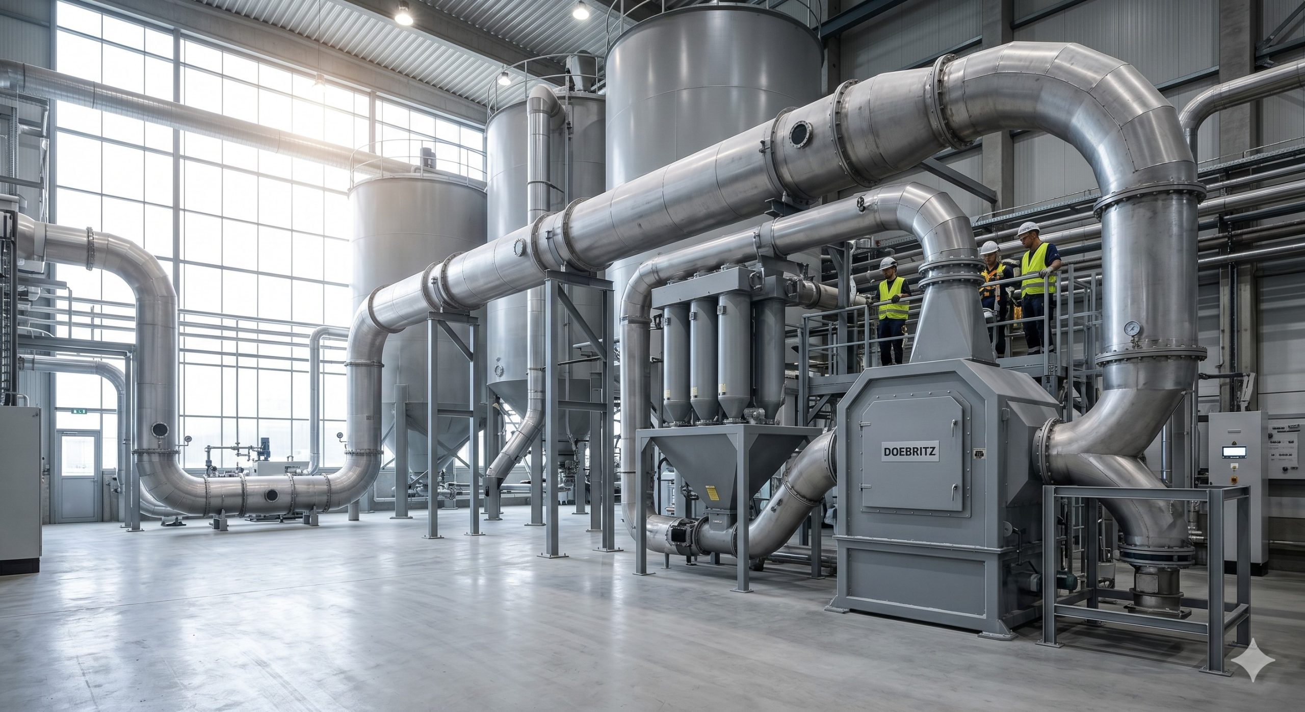 Fertilizer Sizing Mill, Doebritz Industrial Pulverizer, High-Capacity / ATEX Certified scenario 1