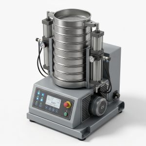 Doebritz Precision Sieve Shaker: ATEX Certified Fine Powder Classification | 316SS Test Sieve Analysis