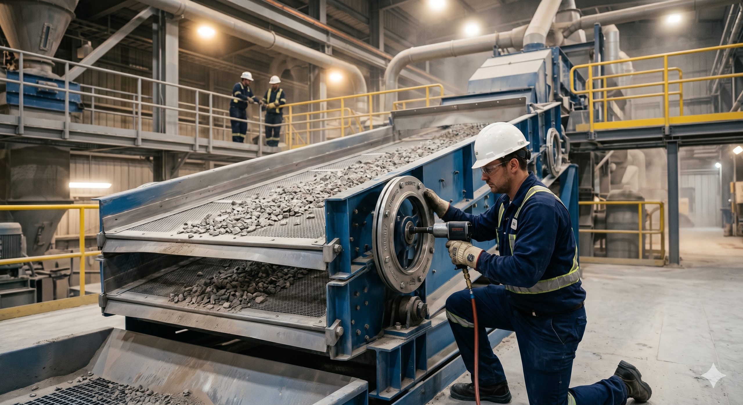 Doebritz Clamp Ring for Screen: Precision-Machined Retainer | ATEX-Ready Screen Changeover scenario 1