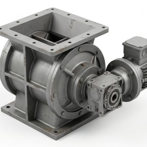 Fixed Speed Rotary Valve, Doebritz Rotary Airlock Feeder, Heavy-Duty Cast Iron / ATEX Certified