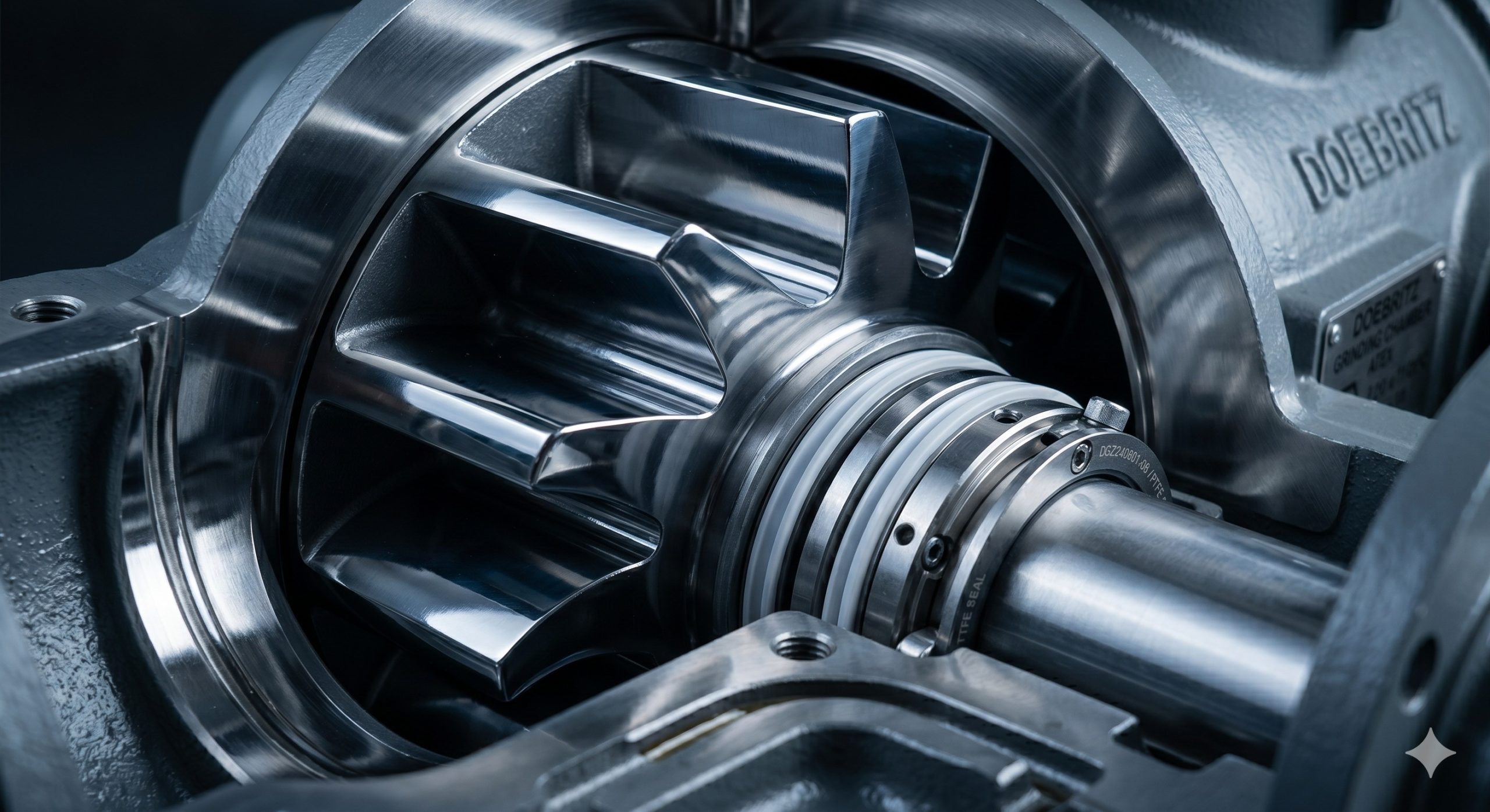 ATEX Zone 20/21 Compliant Valve: Doebritz Grinding Chamber | Certified Explosion Safety for Heavy-Duty Processing - Image 2