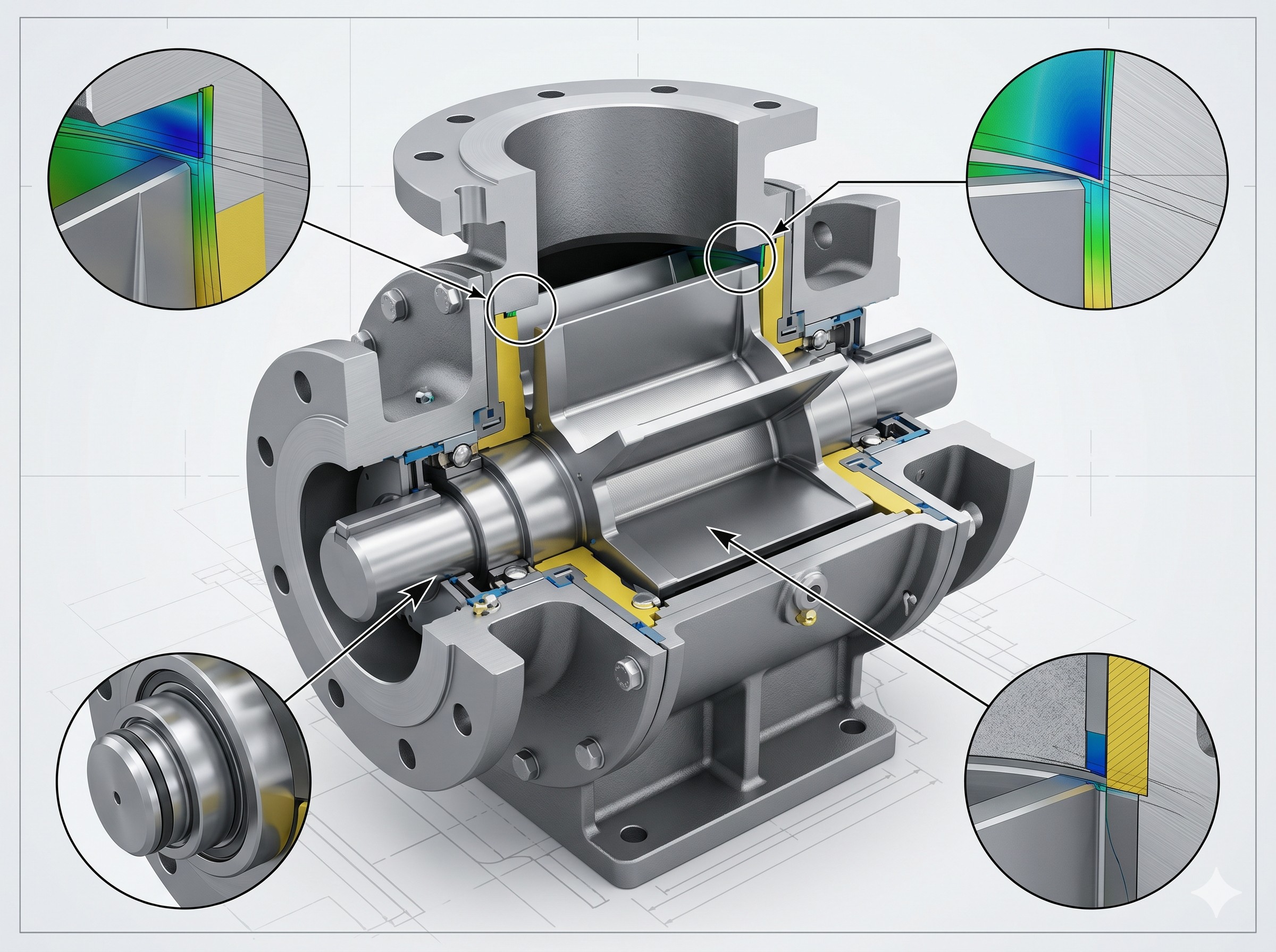 Offset Inlet Rotary Valve: The Ultimate Engineering Guide to Eliminating Airlock Leakage & Jamming details