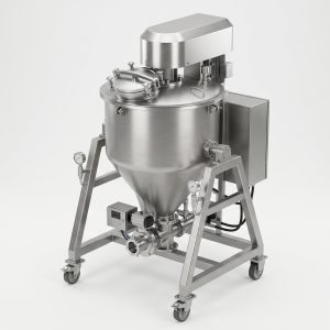 Food Grade SS304 Vertical Ribbon Mixer, Doebritz Industrial Blender, 10-5000L Capacity / CIP Hygienic Design