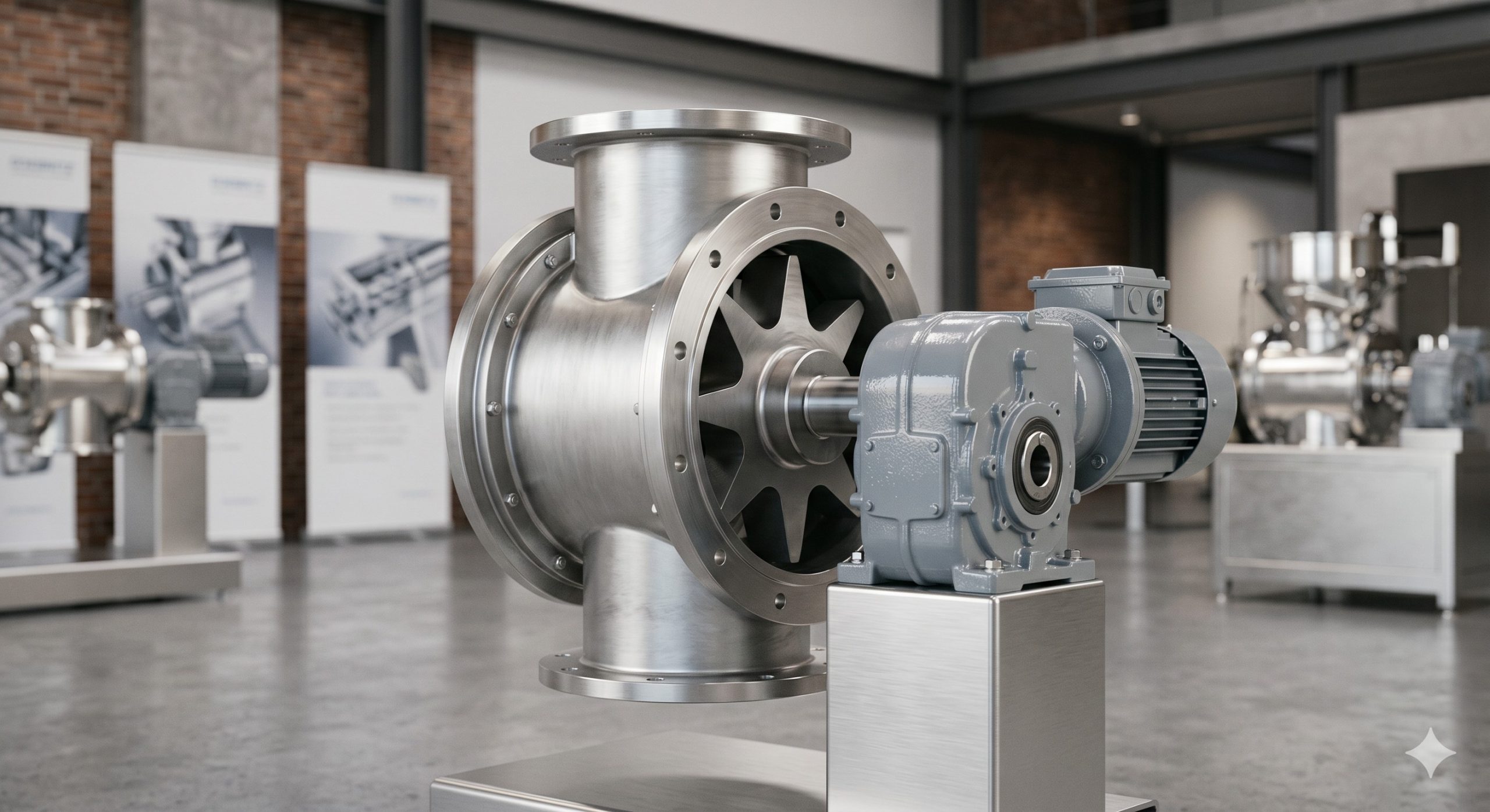 Doebritz SUS304 Star discharge valve - Official Technical Overview & Datasheet details
