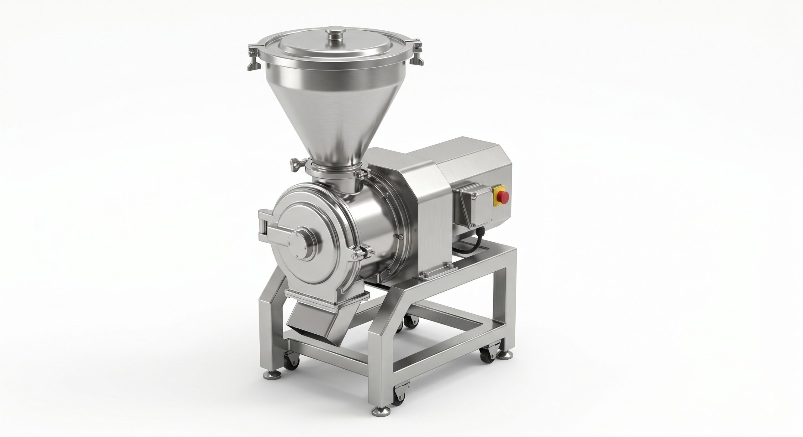 Nutraceutical Cone Mill, Doebritz Industrial Comminution Mill, FDA-Compliant / Sanitary Design