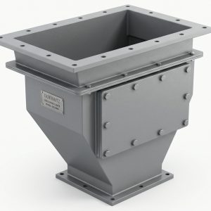 Doebritz Discharge Chute: Ni-Hard & Precision Machined Wear Plates | ATEX Certified