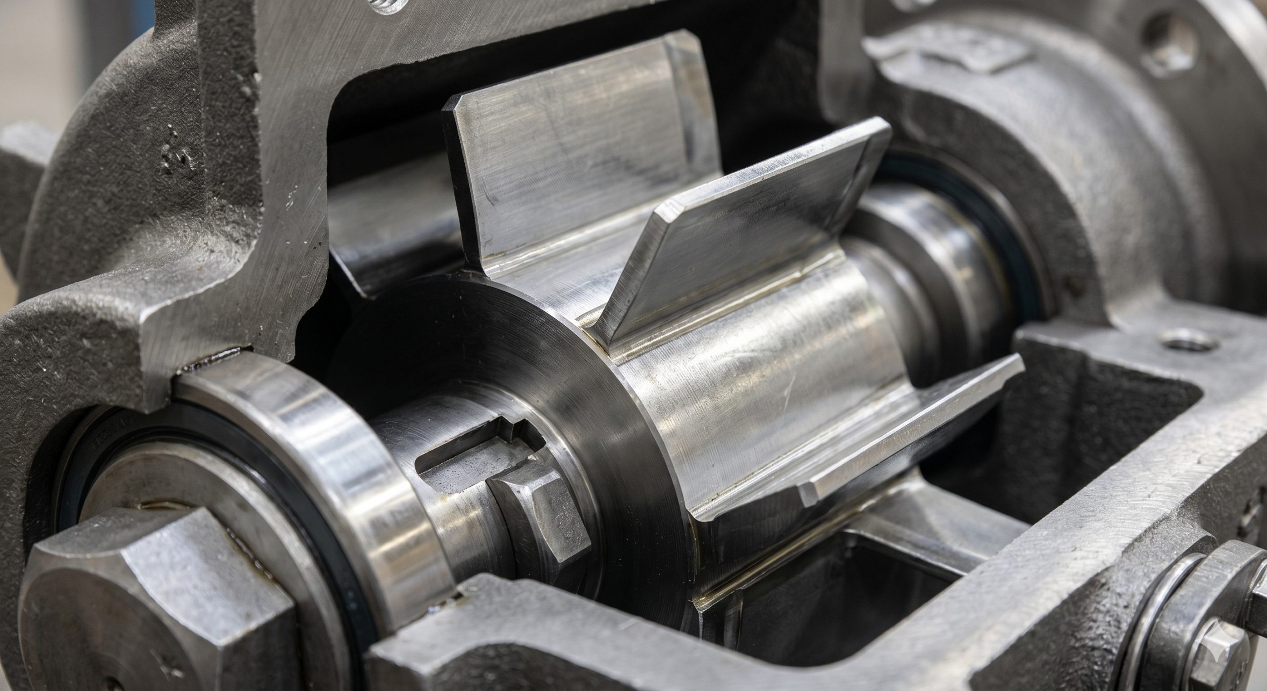 Quick-Clean Demountable Valve: Doebritz Carbon steel painted Quick-release rotary valve | Sanitary Processing Standard - Image 2