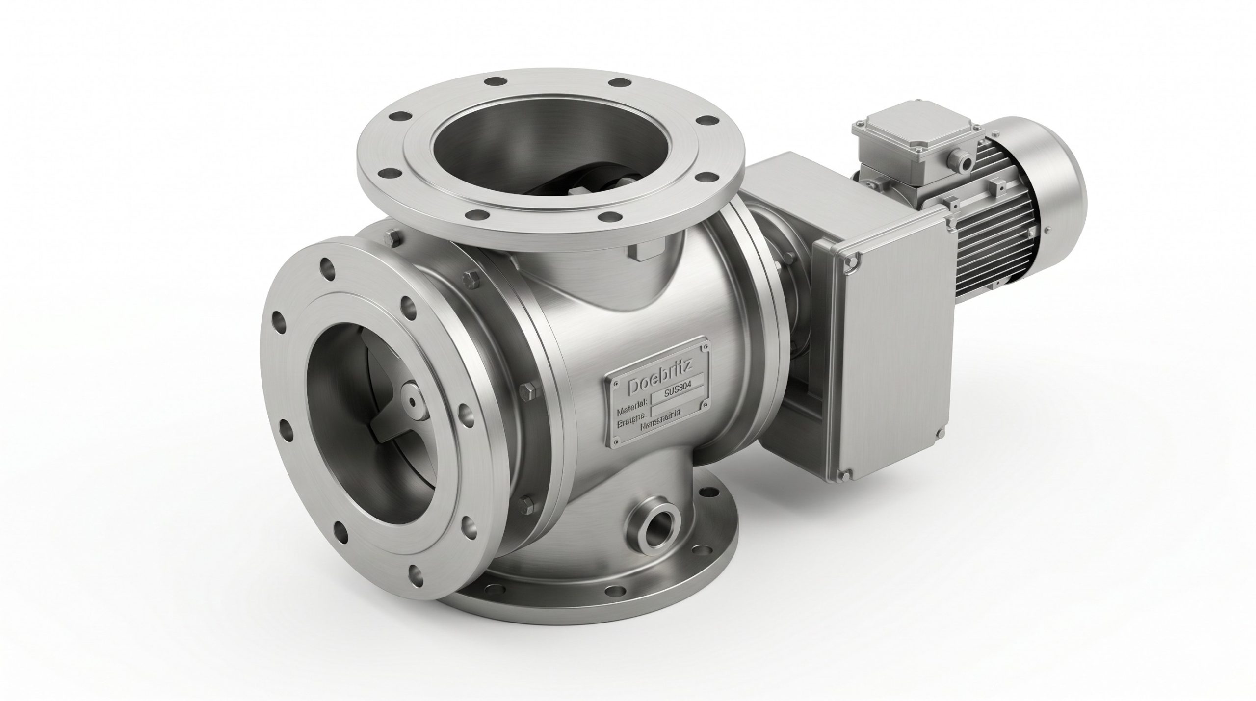 Doebritz SUS304 Star Discharge Valve: Quick-Release, Minimal Air Leakage | ATEX Certified Bulk Handling