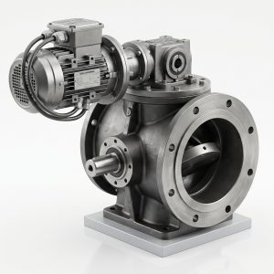 Power Plant Rotary Valve, Doebritz Airlock, Cast Iron / ATEX Certified / Up to 1000 TPH
