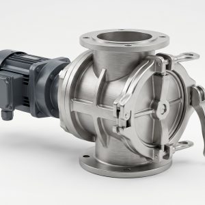 Quick-Clean Demountable Valve: Doebritz SUS304 Quick-release rotary valve | Sanitary Processing Standard with ATEX Zone 20/21