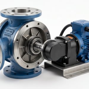 Doebritz Milling Impeller Rotary Valve: Cast Iron / Stainless Steel - Minimal Air Leakage & ATEX Zone 20/21