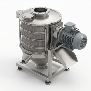High-Frequency Vibration Sieve, Doebritz Industrial Sieving, Stainless Steel 304 / ATEX Certified