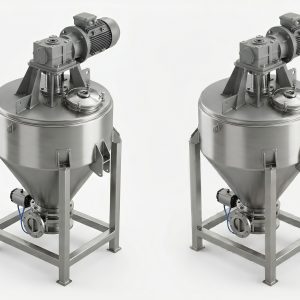 Vertical Conical Mixer, Doebritz Industrial Blender, 10-10000L / ATEX Certified / High-Shear