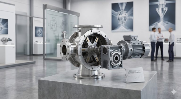 Doebritz Stainless Steel with Tungsten Carbide Coating Star discharge valve – Official Technical Overview & Datasheet