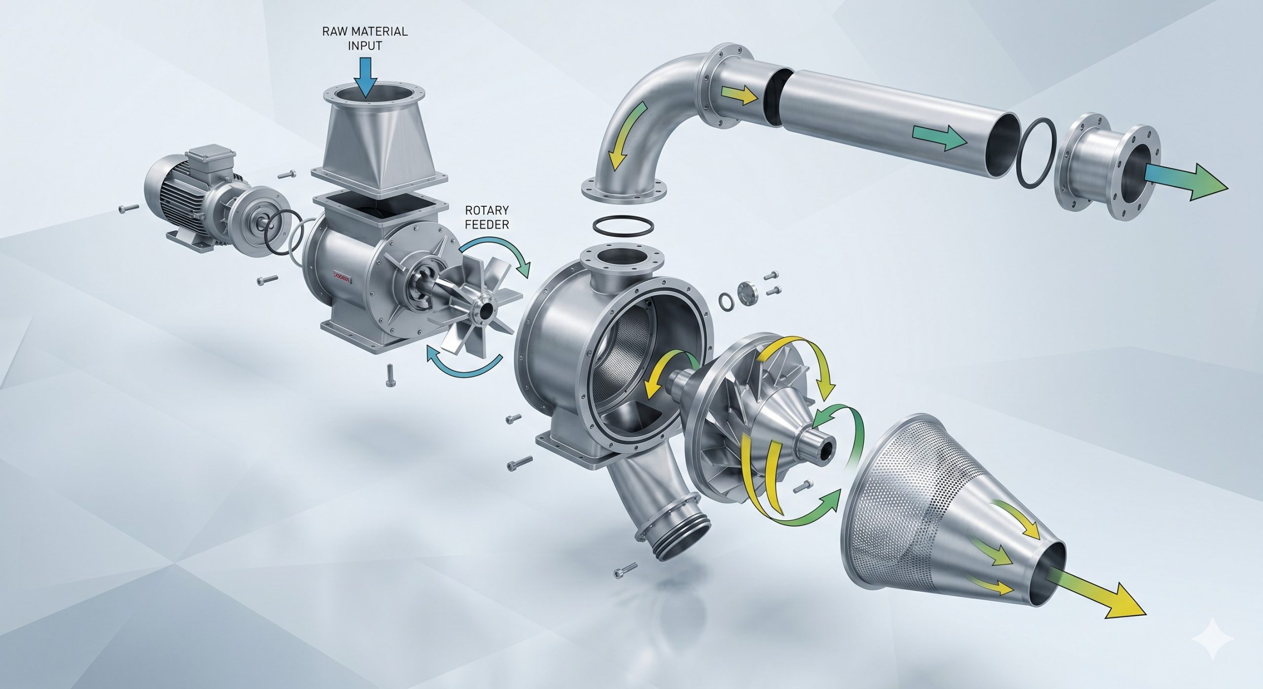 Industrial Cone Mill, Doebritz Comminution, High-Precision Size Reduction / ATEX Certified scenario 2