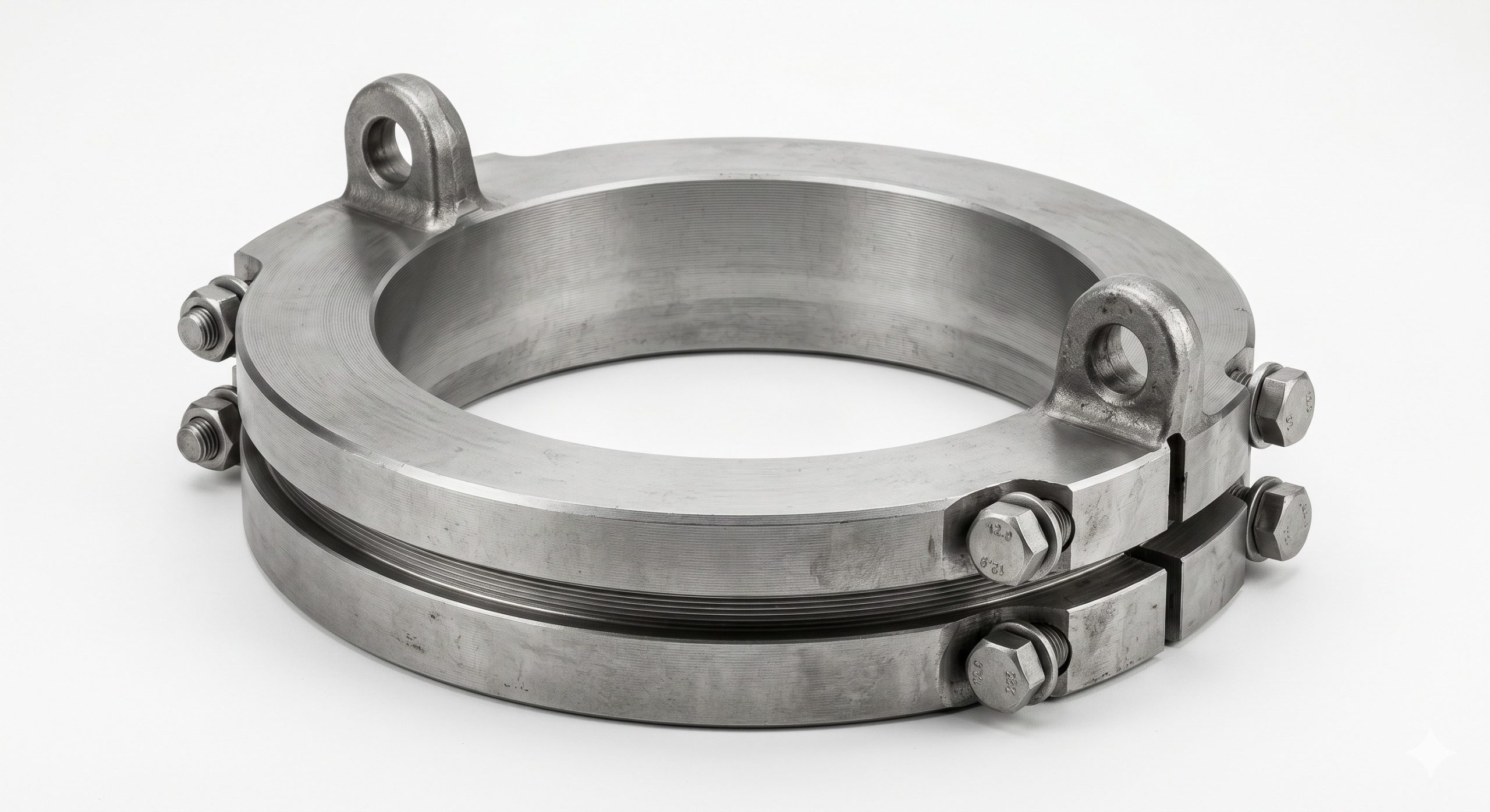 Doebritz Clamp Ring for Screen: Precision-Machined Retainer | ATEX-Ready Screen Changeover
