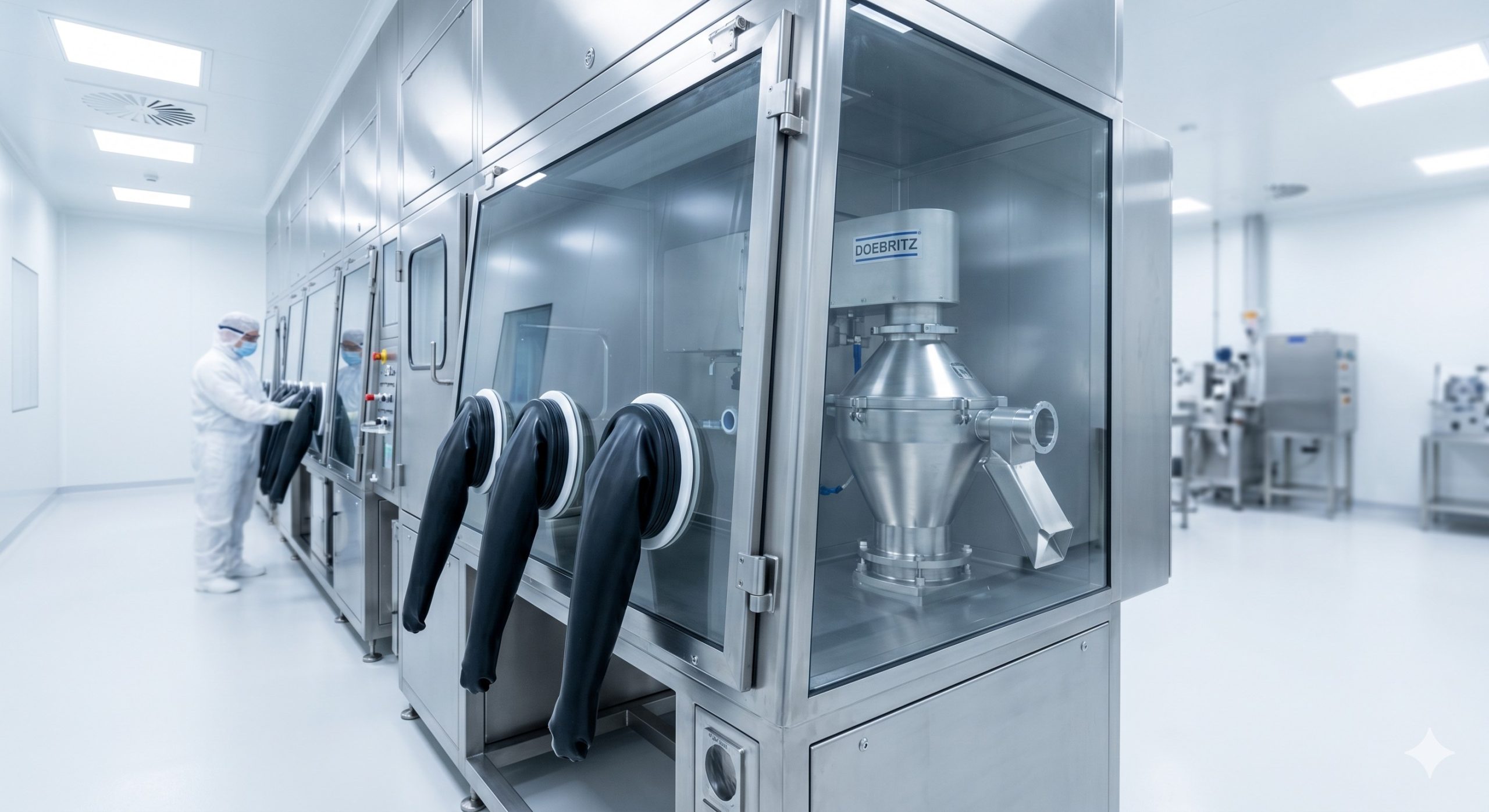 Pharmaceutical Cone Mill, Doebritz Industrial Milling, Stainless Steel 316L / FDA Compliant scenario 1