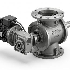 Doebritz CIRV Series Cement Industry Rotary Valve, Heavy-Duty Airlock, Cast Iron / ATEX Certified / <1.5% Air Leakage