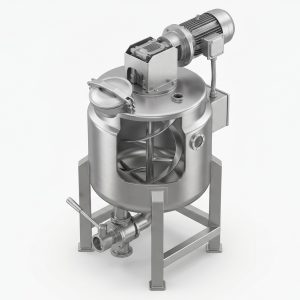 SS304 Vertical Powder Mixer for Food Industry, Doebritz Powder Blender, 300L Capacity / CIP Design