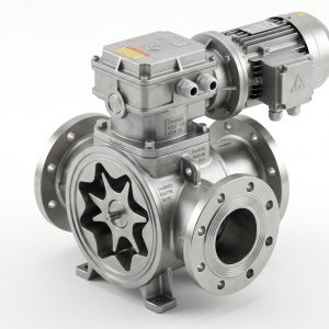 ATEX Zone 20/21 Compliant Valve: Doebritz SUS316L Star discharge valve | Certified Explosion Safety for Hygienic & Abrasive Powders