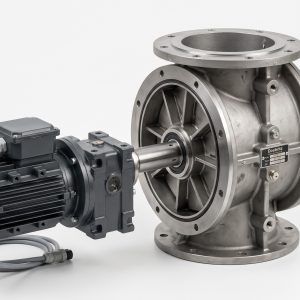 ATEX Zone 20/21 Compliant Valve: Doebritz Ton Bag Discharging System | Certified Explosion Safety with Precision Machined Rotor & Minimal Leakage