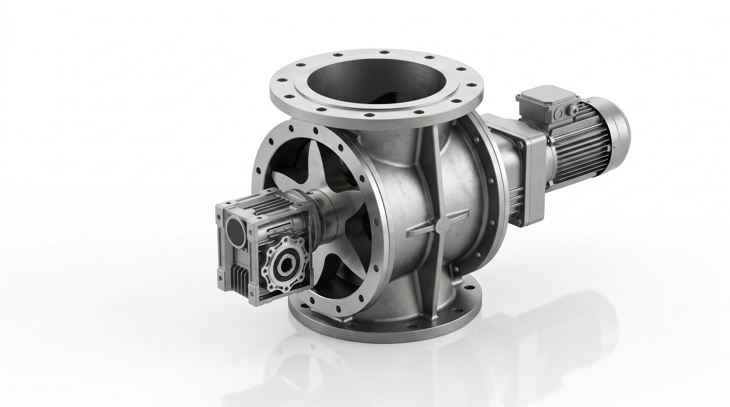 ATEX Zone 20/21 Compliant Valve: Doebritz PE Star Discharge Valve | Certified Explosion Safety with 0.1-0.2mm Clearance