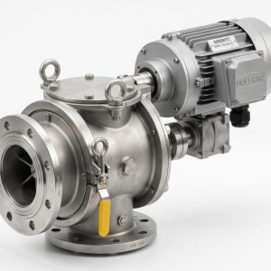 Quick-Clean Demountable Valve: Doebritz Whole/Skim Milk Powder Quick-release Airlock Valve | Sanitary Processing Standard