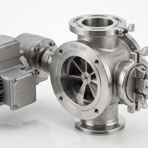 Quick-Clean Demountable Valve: Doebritz Soy Protein Powder Star Discharge Valve | Sanitary Processing Standard