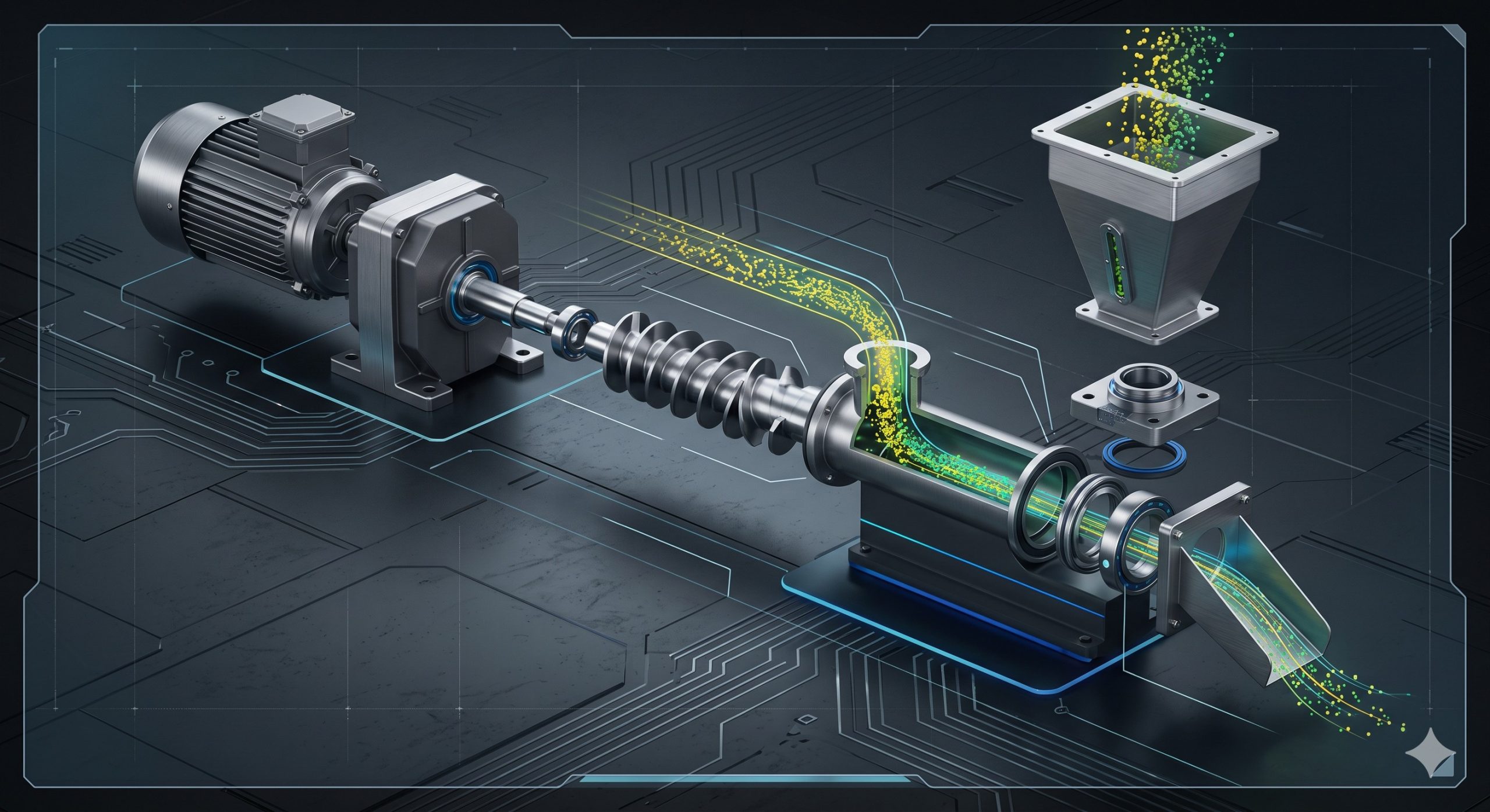 ATEX Zone 20/21 Compliant Valve: Doebritz Volumetric Metering Screw Feeder | Certified Explosion Safety scenario 2
