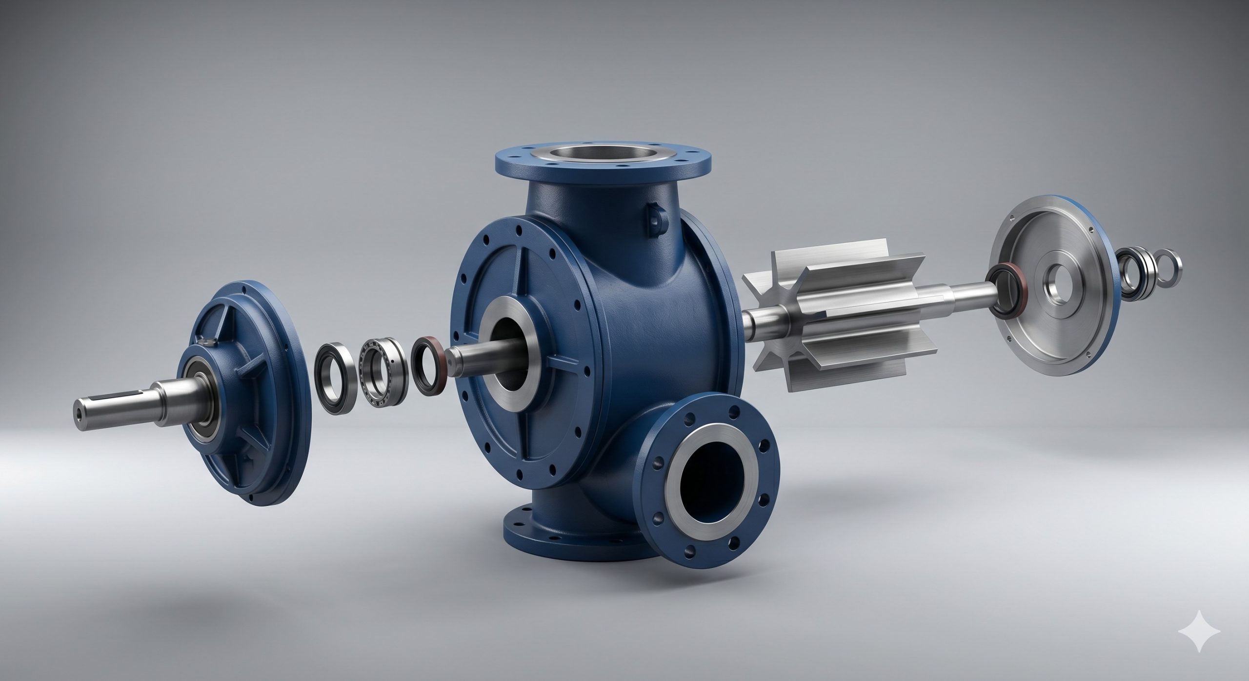 Manufacturer Supply: Doebritz Carbon Steel Painted Airlock Feeder | Heavy-Duty Rotary Valve scenario 2