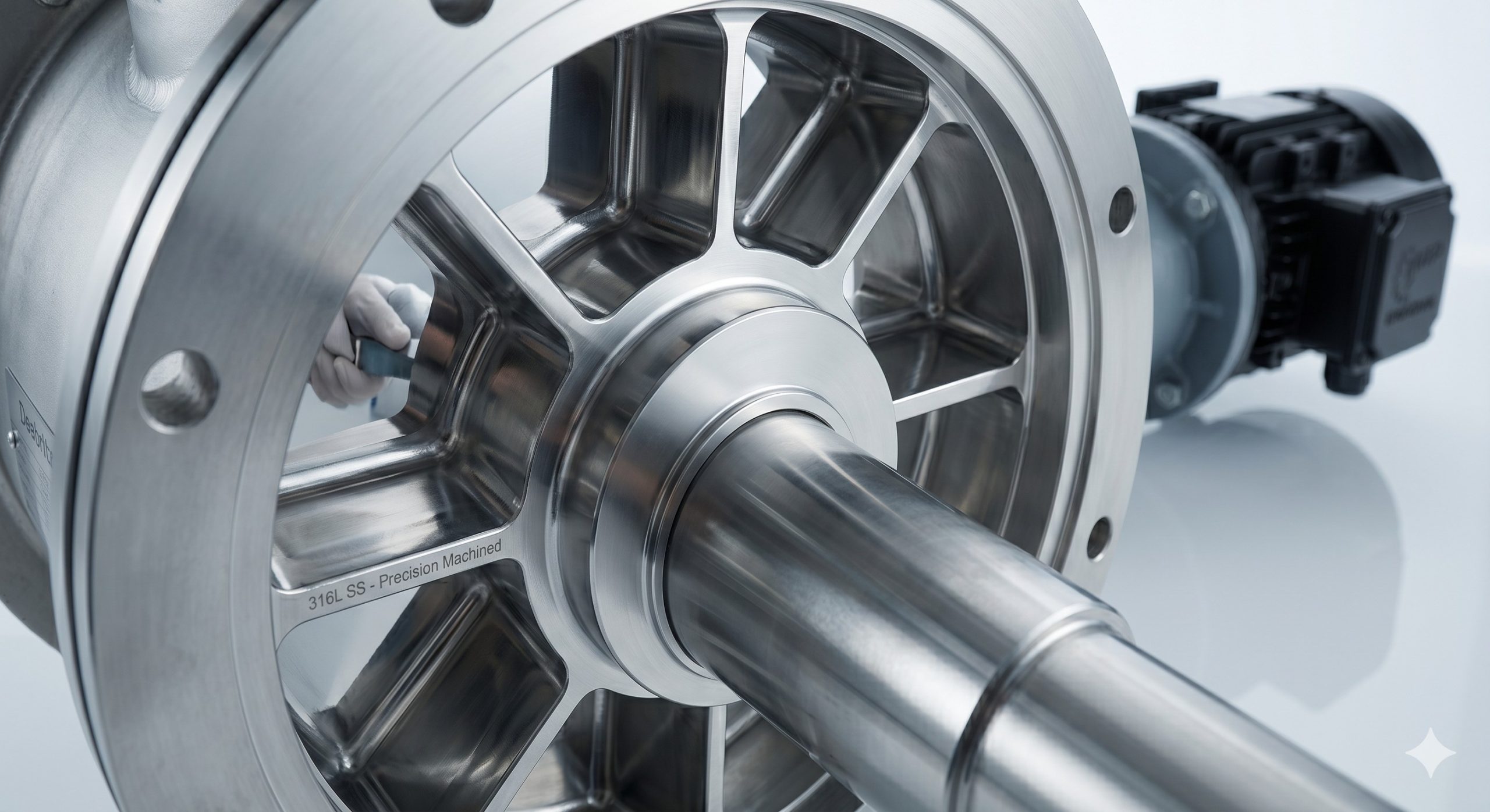 Quick-Clean Demountable Valve: Doebritz Milk Powder Airlock Feeder | Sanitary Processing Standard - Image 2