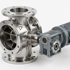 Doebritz Corn Flour Airlock Feeder: Cast Stainless Steel - Minimal Air Leakage (ATEX Ready)