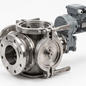 Quick-Clean Demountable Valve: Doebritz DBR-1237 Gravity Rotary Valve | Sanitary Processing Standard
