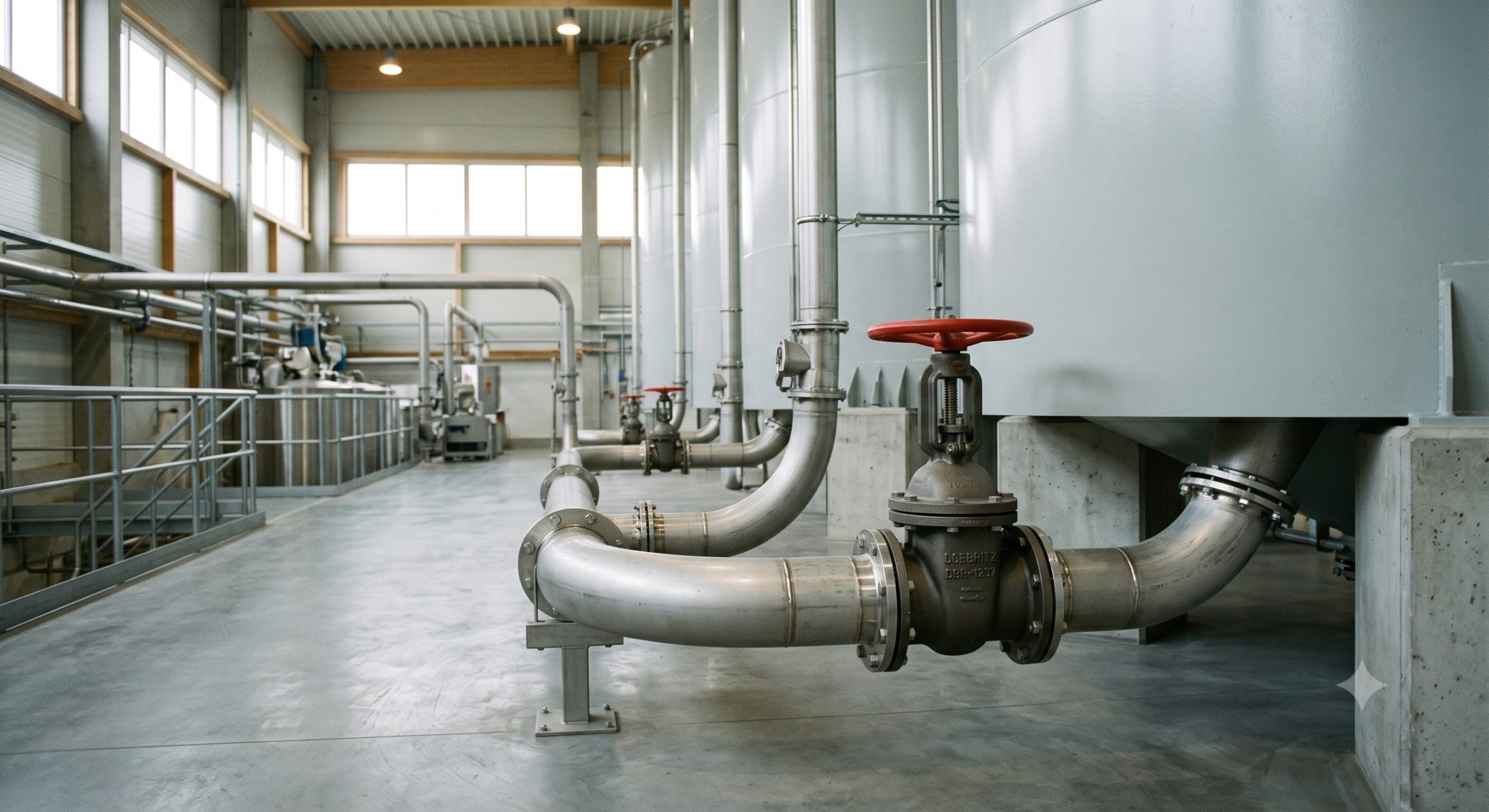 Doebritz DBR-1237 Baking Products Star Discharge Valve | Sanitary Quick-Release Rotary Valve for Food Processing scenario 1