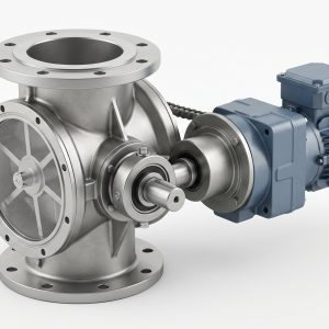 Sanitary Processing Star Discharge Valve: Doebritz Protein Powder Airlock | Quick-Clean Demountable Standard