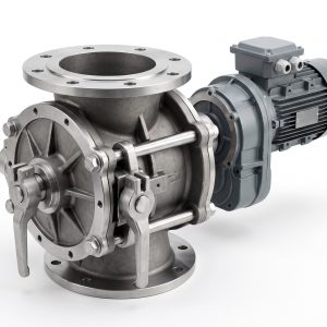 Quick-Clean Demountable Valve: Doebritz PE Quick-release Rotary Valve | Sanitary & ATEX Processing Standard