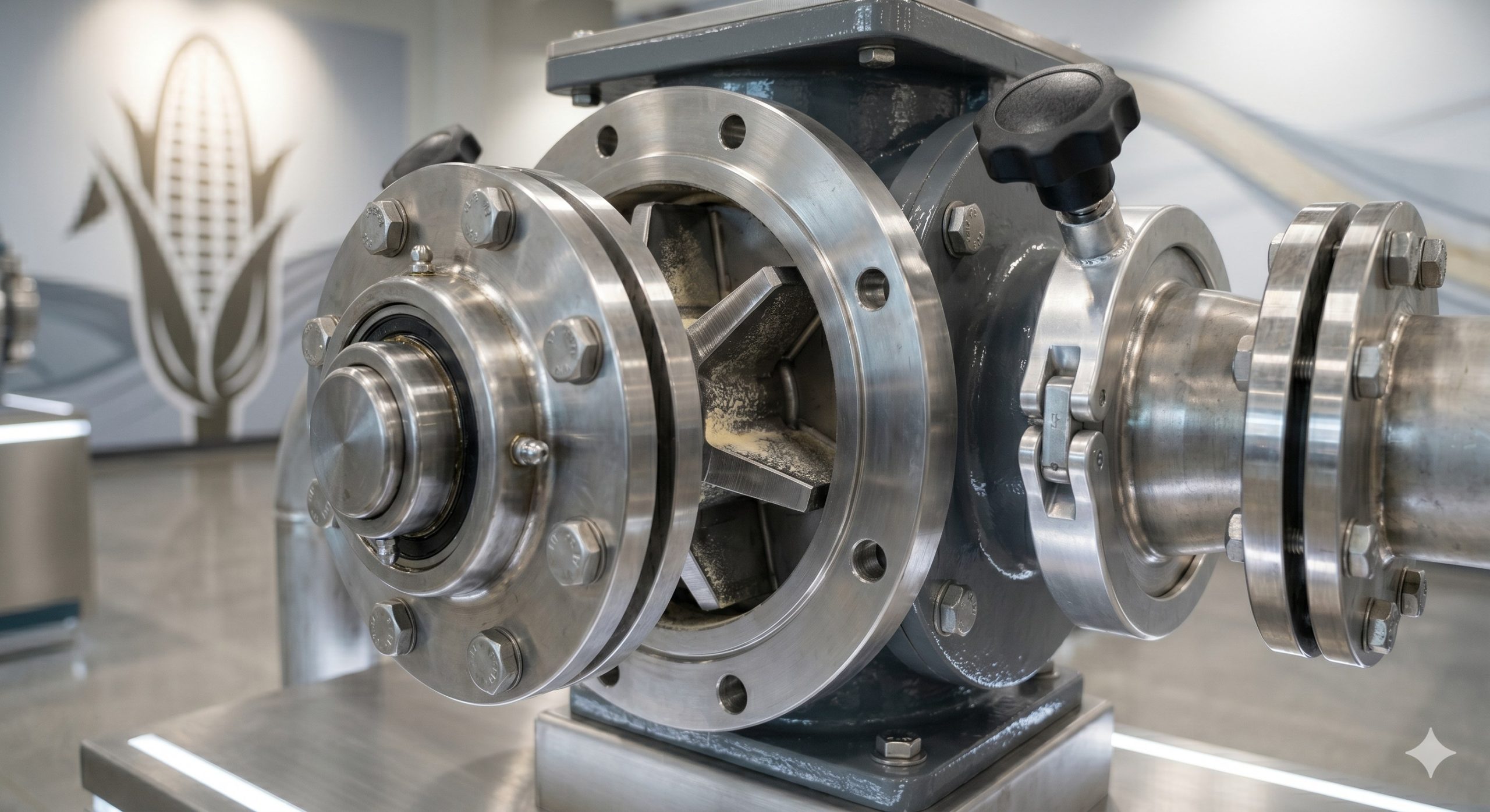 Doebritz Corn Flour Quick-release Rotary Valve - Official Technical Overview & Datasheet details