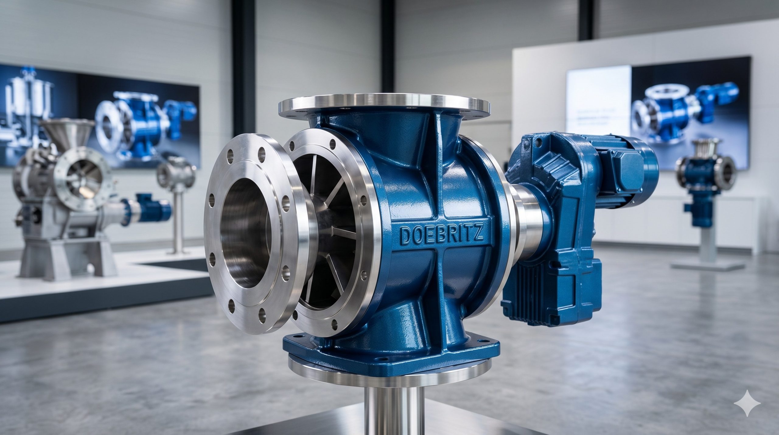 Doebritz Flour Airlock feeder - Official Technical Overview & Datasheet details