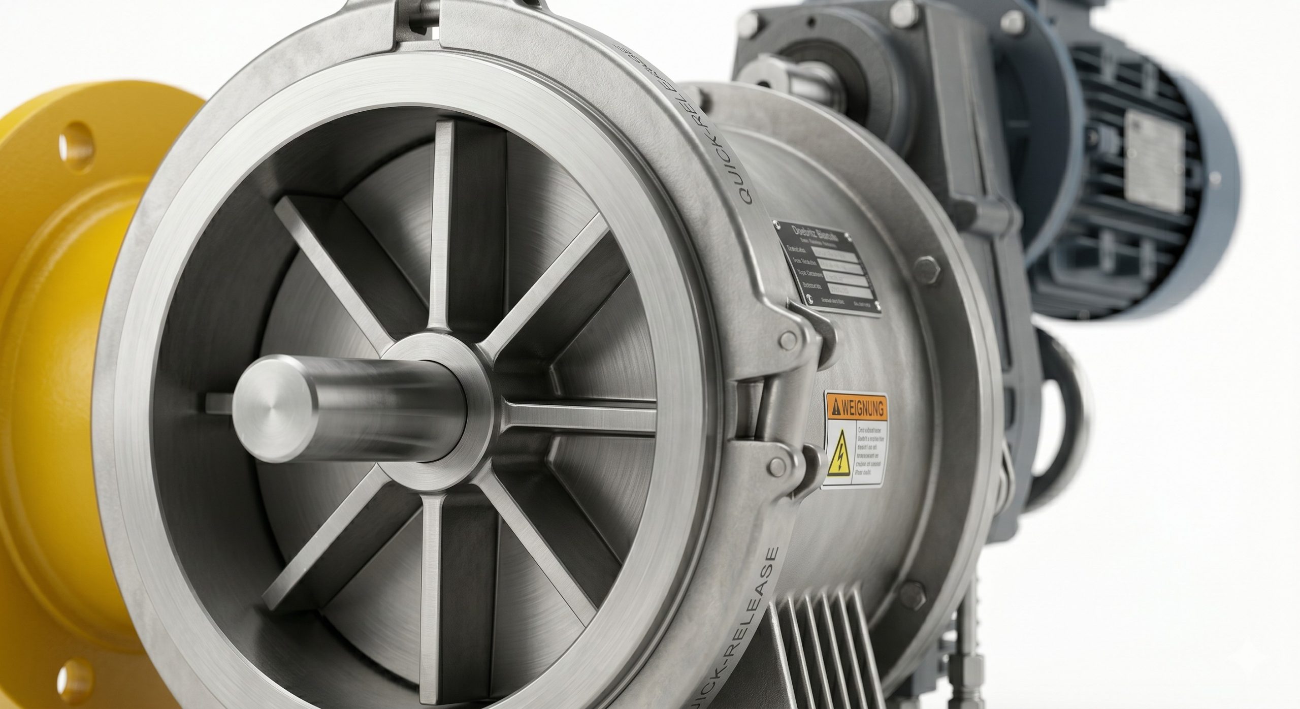 Doebritz Biscuits Quick-release Airlock Valve: Stainless Steel Hygienic - Minimal Air Leakage - Image 2