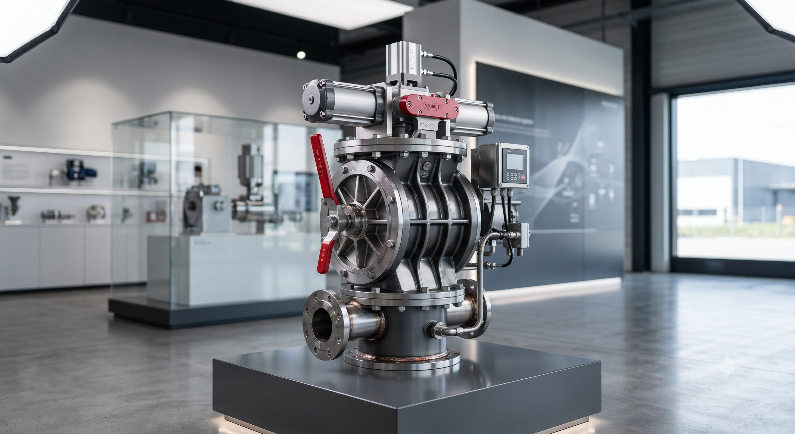 Doebritz DBR-1237 Gravity Quick-Release Rotary Valve - Official Technical Overview & Datasheet details